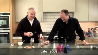 How to make a frappé coffee using an aerolatte milk frother [upl. by Sidman747]