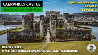 Caerphilly Castle  The Largest in Wales 2nd in Britain [upl. by Amorette747]