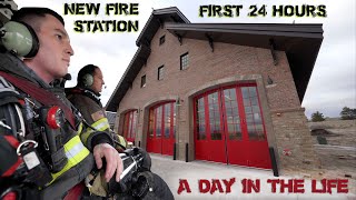 First 24 Hours in a New Fire Station  A Day in the Life [upl. by Udella]