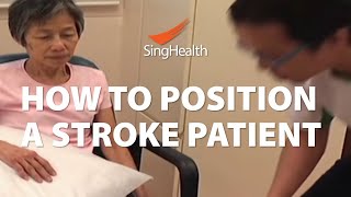 How To Position A Stroke Patient [upl. by Gerhard]