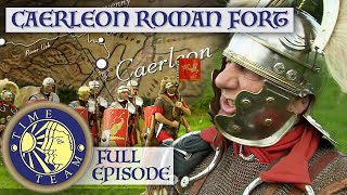 Caerleon Roman Legion Fort In Wales  Time Team [upl. by Ateloiv122]