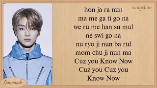 NCT U  Know Now Easy Lyrics [upl. by Lunneta]