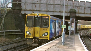 Half an Hour at 216  Birkenhead North Station 1022017  Class 507 508 terminus [upl. by Caundra]