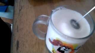 Aerolatte Review Frothing Cold Milk In Under 1 Minute [upl. by Chrisman763]